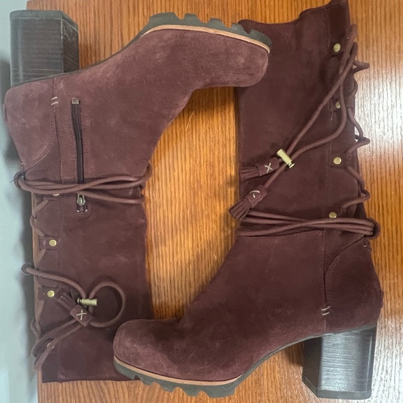 Sorel Farah Heeled Boots Size 9 - Picture 3 of 9